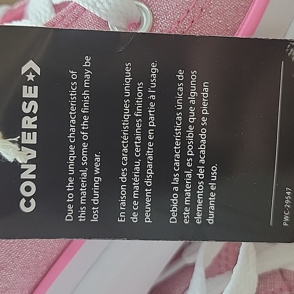 Converse Pink Chuck Taylor High-Tops - Picture 8 of 15